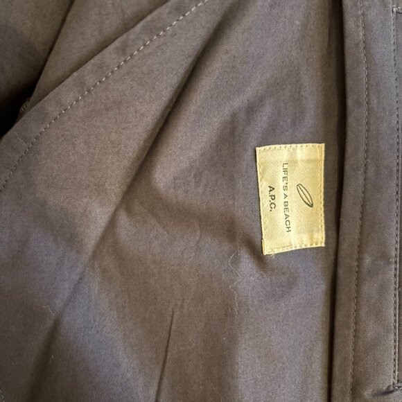 A.P.C. Navy Gilbert Bomber Jacket - Picture 4 of 4